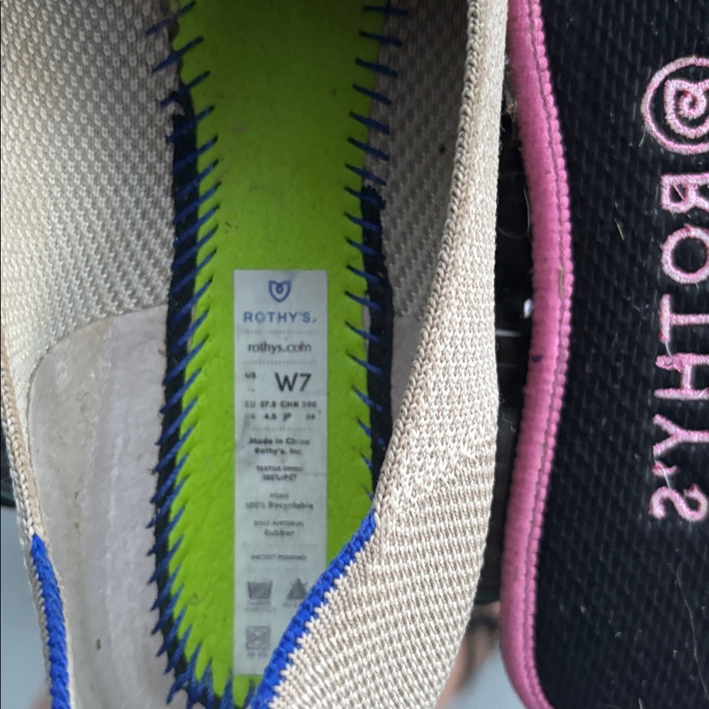 Rothy’s tan flats - Picture 15 of 16